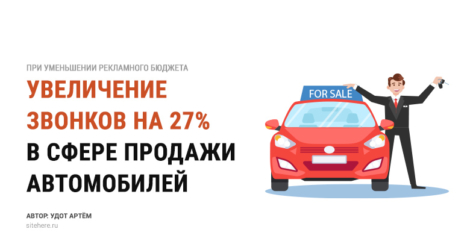 Как увеличить количество звонков на 27% за один месяц при уменьшении рекламного бюджета на 21%